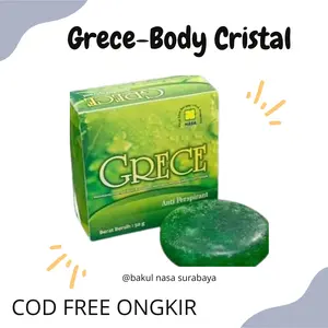 Grece Body Crystal Nasa - Anti Bau ketiak- gatal gatal-panu-anti bau-obatibiangkeringat