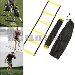 Agilitu ladder import 4 meter dan 8 meter alat latihan olahraga alat latihan kelincahan pencak silat sepak bola dll