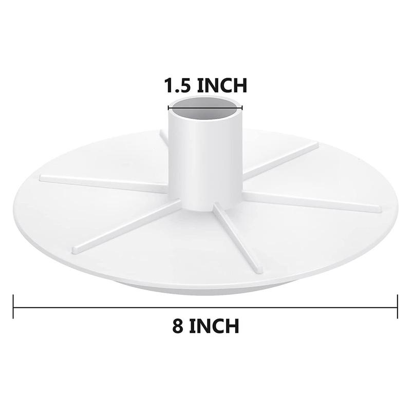 Product Introduction of Swazsdk Skimmer Vacuum Plate Pool Skimmer Vacuum Adapter Universal Simple Installation Skimmer Vacuum Lid Replacement Parts 0