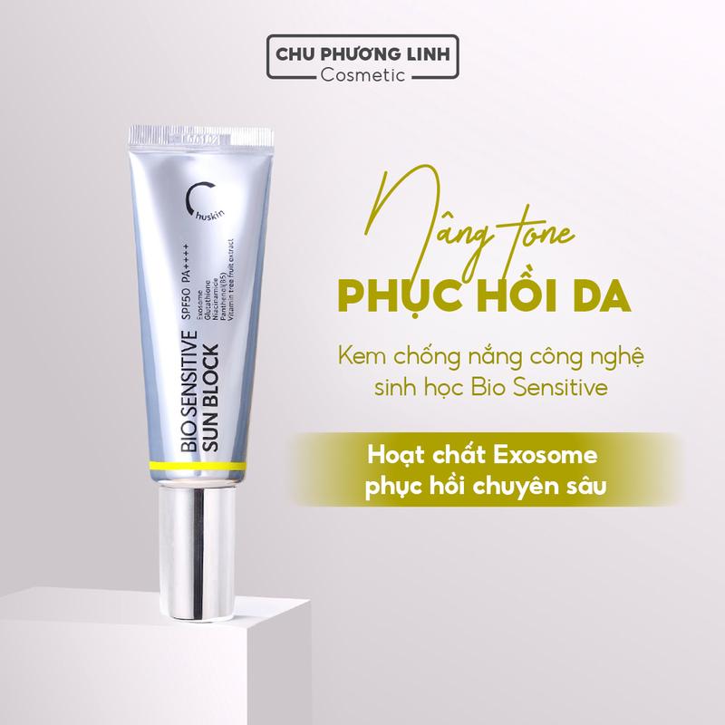  Kem Chống Nắng Chuskin SPF50+ | Kiềm Dầu Nâng Tone Chống Nắng 12H MP0750 
