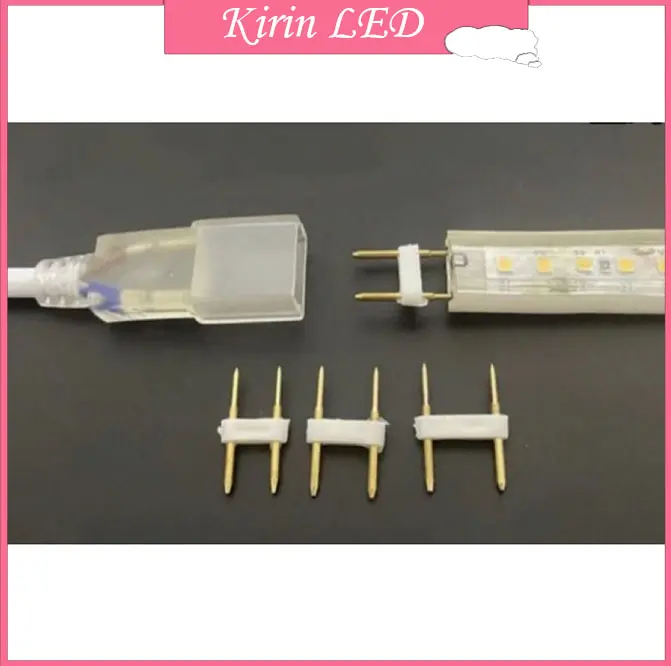 Pin Sambungan jarum lampu neon flex LED /LED Strip 5050/Dan 3528 Strip 0