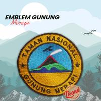 Gambar Patch Emblem Bordir Taman Nasional Gunung Merapi dari Lisand Kota Bogor 2 Tokopedia