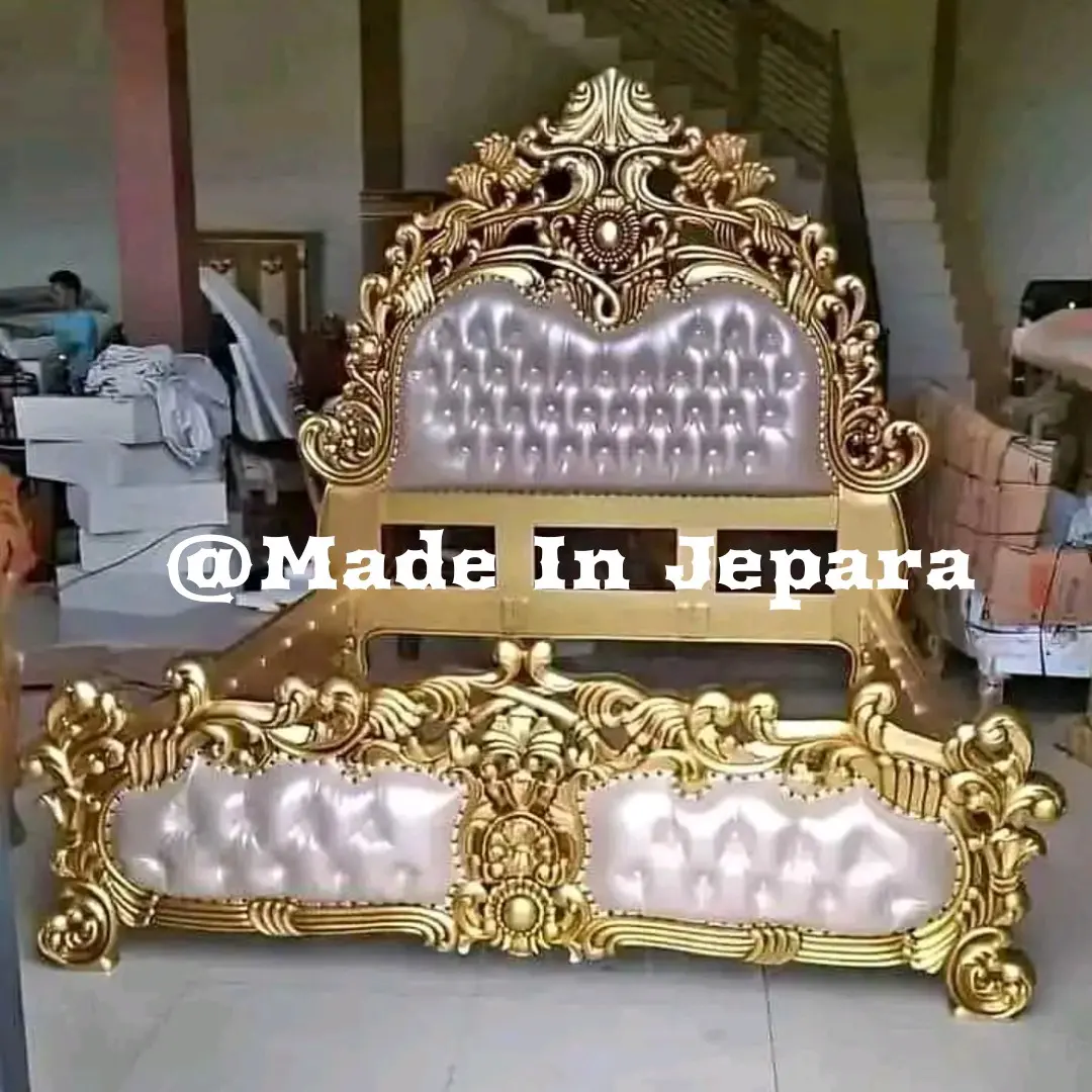 Tempat Tidur Mewah Ukiran Jepara Kayu Jati Murah Furniture