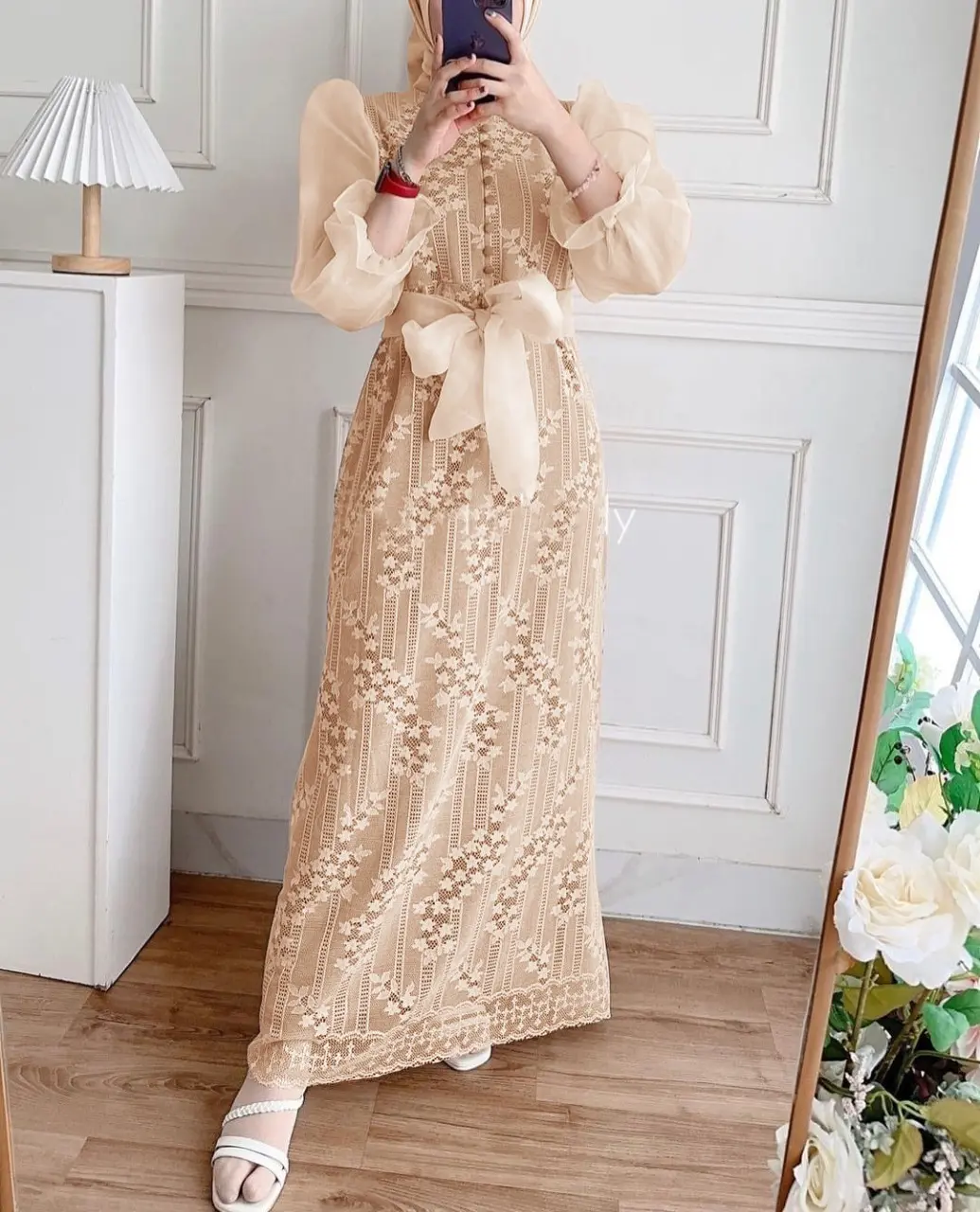 O2 Fashion / Luis dress / bisa cod / dress model terbaru dress mewah