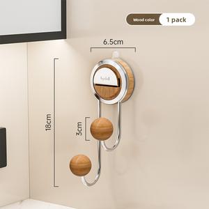 Móc Cốc Hút, Móc Treo Quần Áo Không Khoan, Móc Treo Sau Cửa Đa Năng, Thích Hợp Cho Phòng Tắm, Móc Treo Mũ Tường Không Dấu Vết, Treo Tường, [Q-Men]