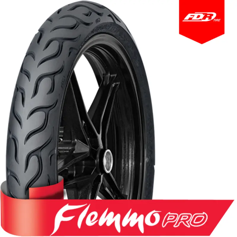 Ban Fdr Flemmo Pro 70/90 80/90 Ring 17 FREE Pentil Tubeless 5