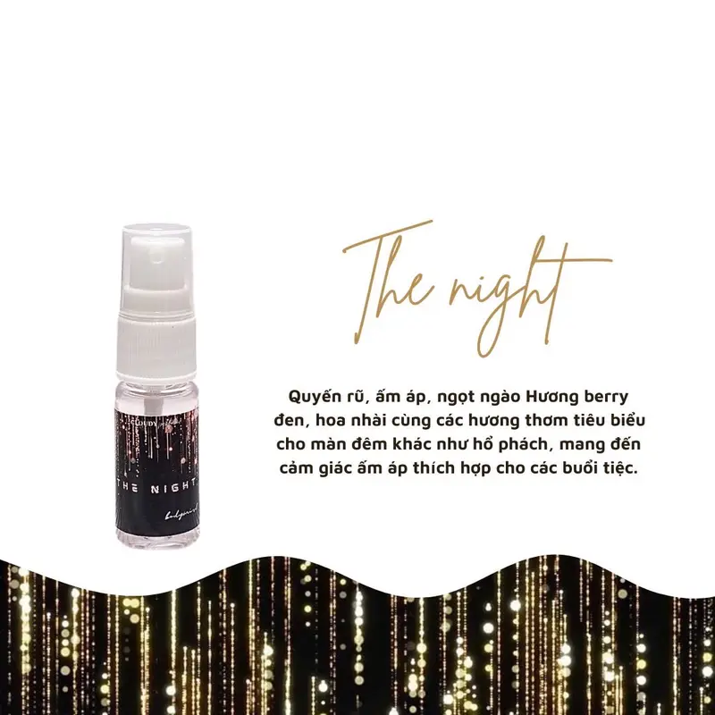 [10ml] Xịt thơm Body Mist, xịt thơm nhỏ gọn, tiện lợi mang đi du lịch, đi chơi 8