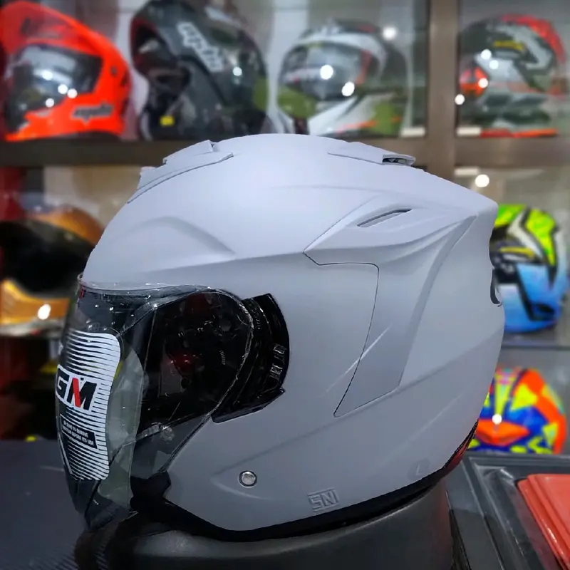 helm gm fury double visor solid 4