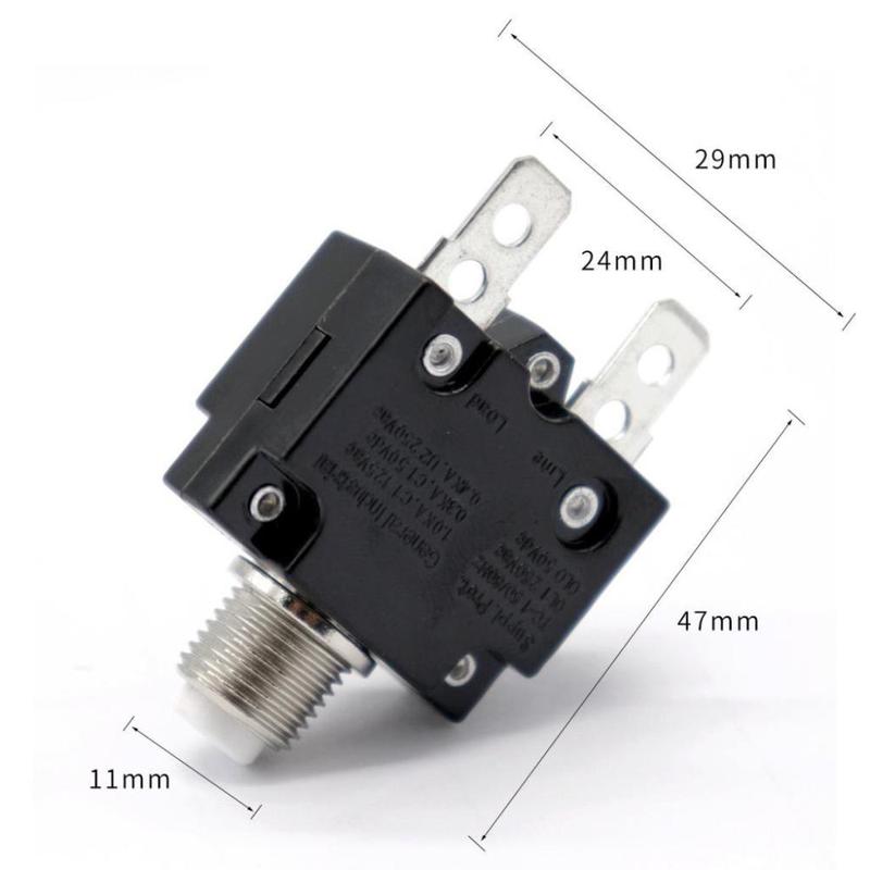 Product Introduction of 15Amp Circuit Breaker Thermal Breaker Thermal Protector 1