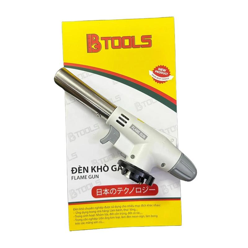  BTools Đầu Khò Gas Mini BTools 920 - Cầm Tay Sử Dụng Bình Gas Mini Thiết Kế Nhỏ Gọn Lòng Ống Mạ Chrome Chịu Nhiệt Độ Cao Chống Gió Hiệu Quả An Toàn Khi Sử Dụng 