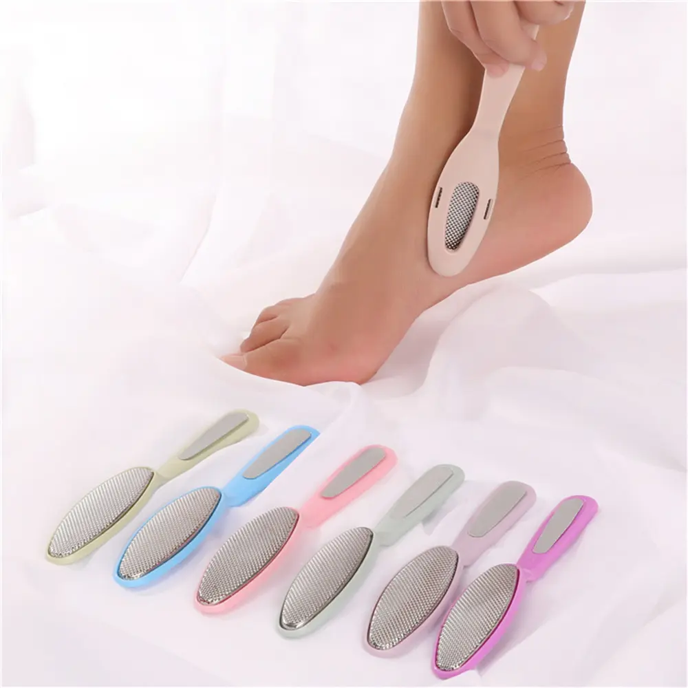 Stainless Steel Foot Grinder Versatile Ergonomic Foot Care Exfoliating Brush Foot Scrub Brush Foot Care Essentials Popularity