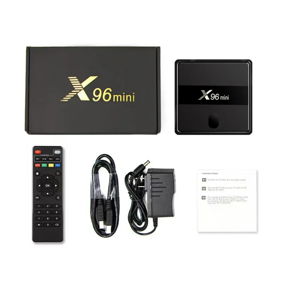 X96 Mini Set-top Box S905 Android9 4K Ultra HD Dual Band WiFi HD Network Media Player