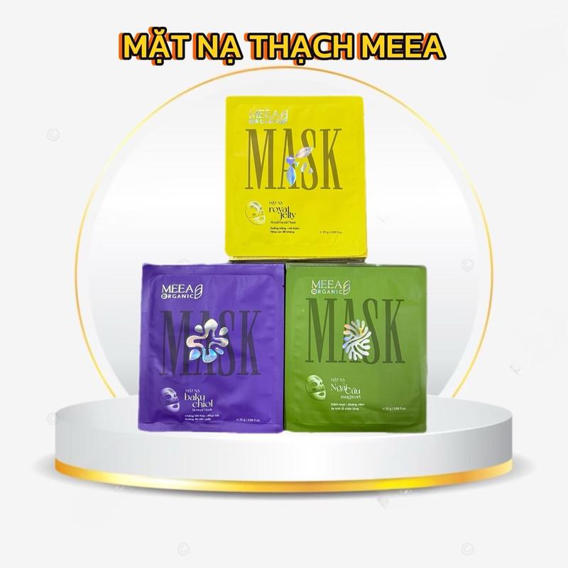  LẺ 1 MIẾNG MẶT NẠ MASK THẠCH COLLAGEN THỰC VẬT MEEA Skincare  Làm Đẹp Da Dưỡng Ẩm Da 