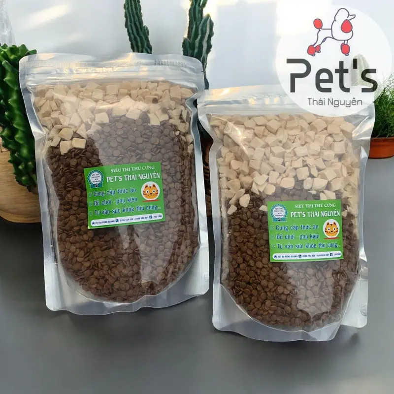 MEOW 1 KG - Thức ăn khô trộn ức gà sấy viên dành cho mèo mọi lứa tuổi trên 45 ngày tuổi 7