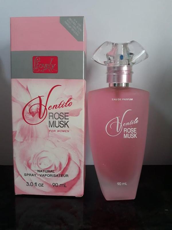  Nước hoa Ventilo Rose Musk VIỆT NAM 90ML Chai Hồng Ngọt Dịu Dễ Chịu Lưu Hương Lâu 