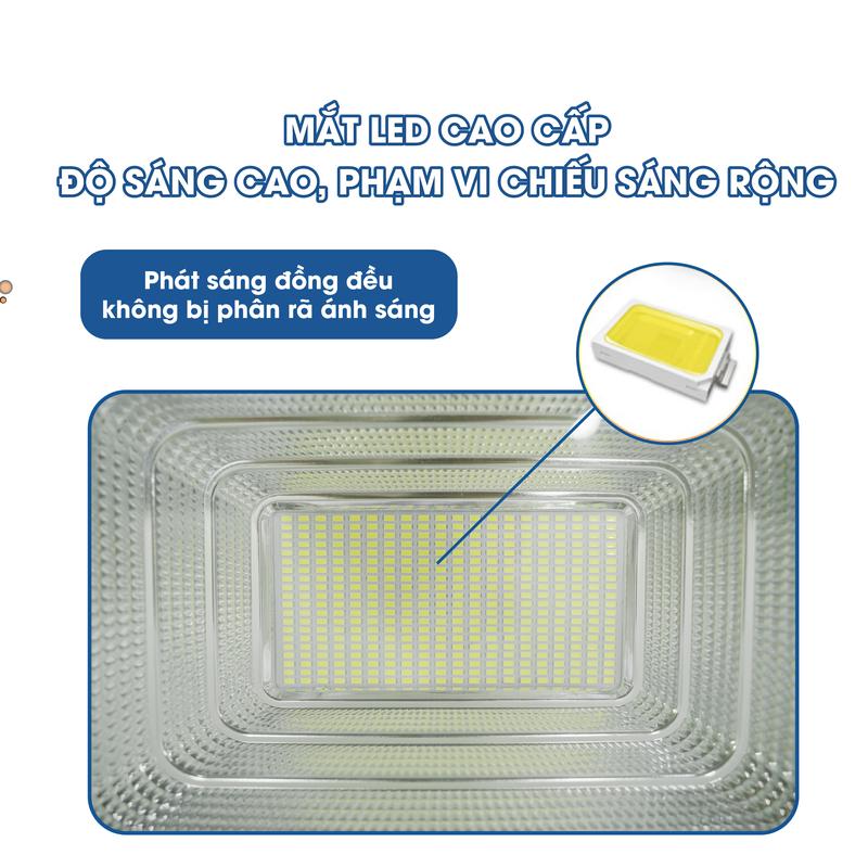 Đèn Pha Năng Lượng Mặt Trời TP Solar Công Suất 200W, 300W, 600W TP-P200, P300, P600 Pin MONO Sạc Nhanh Tự Động Bật Tắt Đèn Năng Lượng Mặt Trời Chính Hãng 5