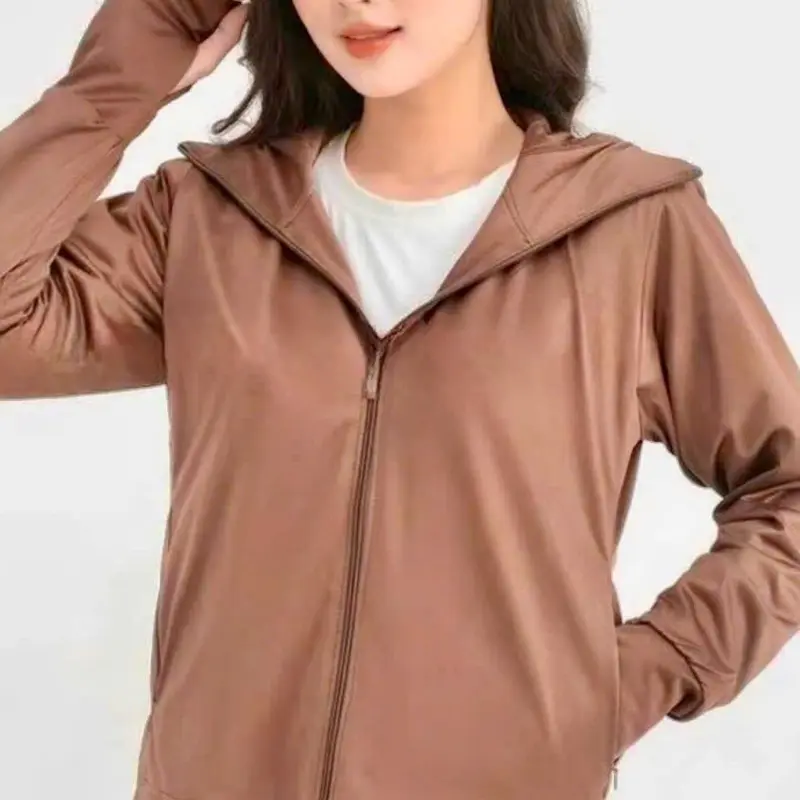 Áo chống nắng nữ 1 lớp thông hơi, áo nắng nữ siêu mát co giãn 4 chiều chống uv cản gió bụi 6