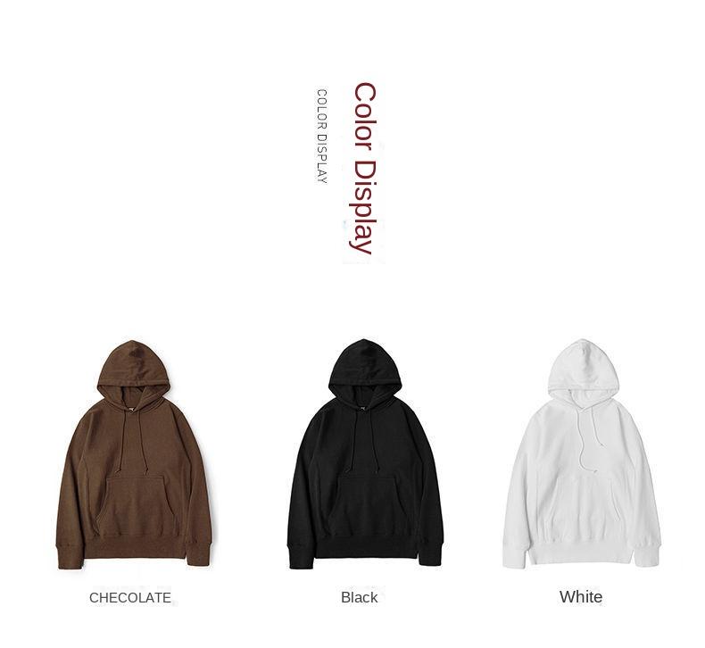 Product Introduction of 350G Spring and Autumn Thin Chocolate Sweater Women's Brown Hooded Coat Caramel Loose Hoodie Autumn and Winter Womenswear Tops Lingerie Comfort Sweatshirts Pullover Longsleeve Casual 9