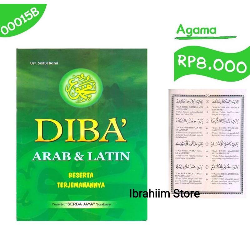 BUKU DIBA ARAB DAN LATIN BESERTA TERJEMAHAN LENGKAP 4