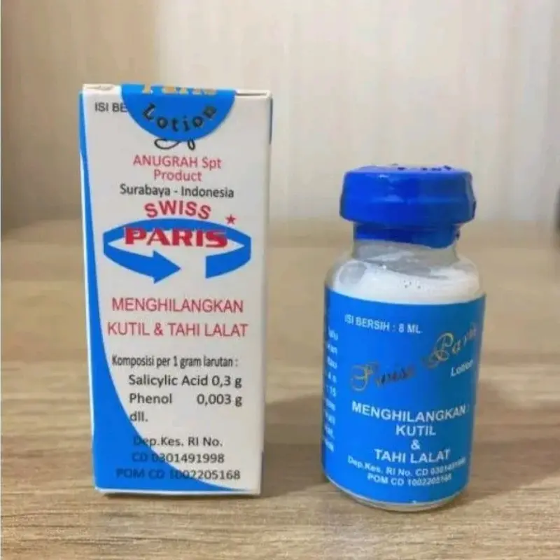 SWISS PARIS LOTION untuk tahi lalat dan kutil 2