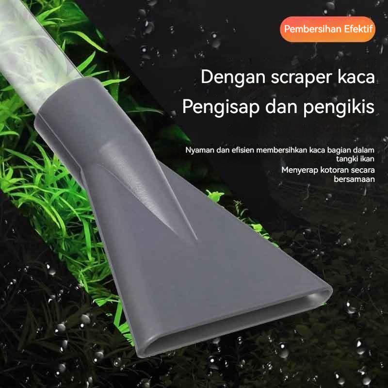 Alat Penyedot Pembersih Akuarium Cleaner Pump Selang Kuras Aquarium Water Change Sifon  Ikan Change Gravel Cleaner