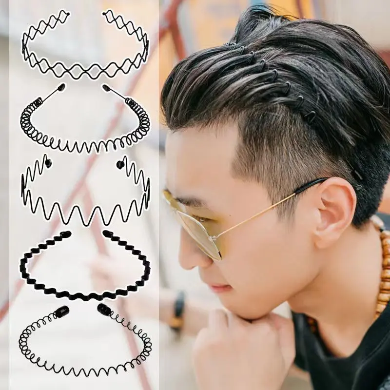 Băng Đô Cài Tóc, Dành Cho Nam Và Nữ, Hợp Xu hướng, Dụng Cụ Cố Định Tóc Vô Hình, Thích Hợp Cho Đầu Sau Và Gợn Sóng, Rửa Mặt, Tập Thể Dục, Buộc Tóc, Kẹp Tóc