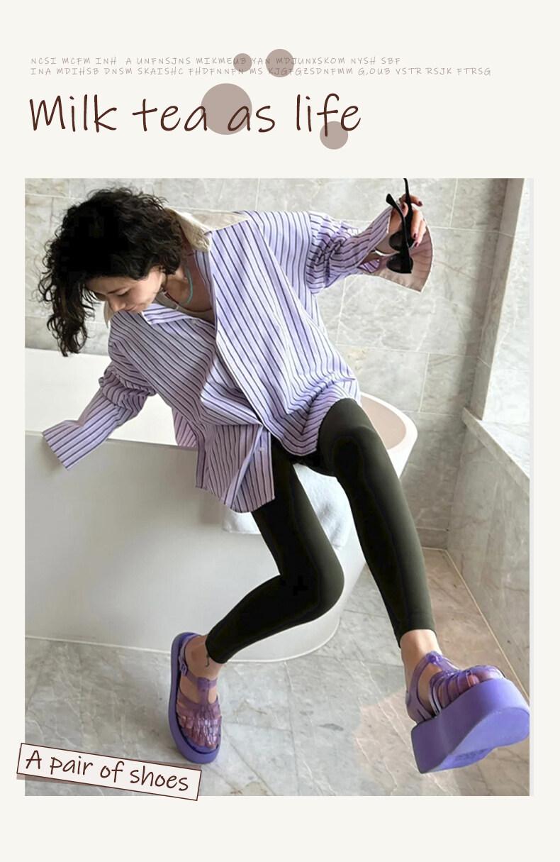 Product Introduction of Dép Gót, Thời Trang Mới, Mẫu Này, Cung Cấp Gót Cho Các Cô Gái.Tôi không bỏ lỡ chúngCó Nhiều Màu Sắc Để Lựa ChọnChất Liệu Cao Su, Chất Lượng Tốt 1