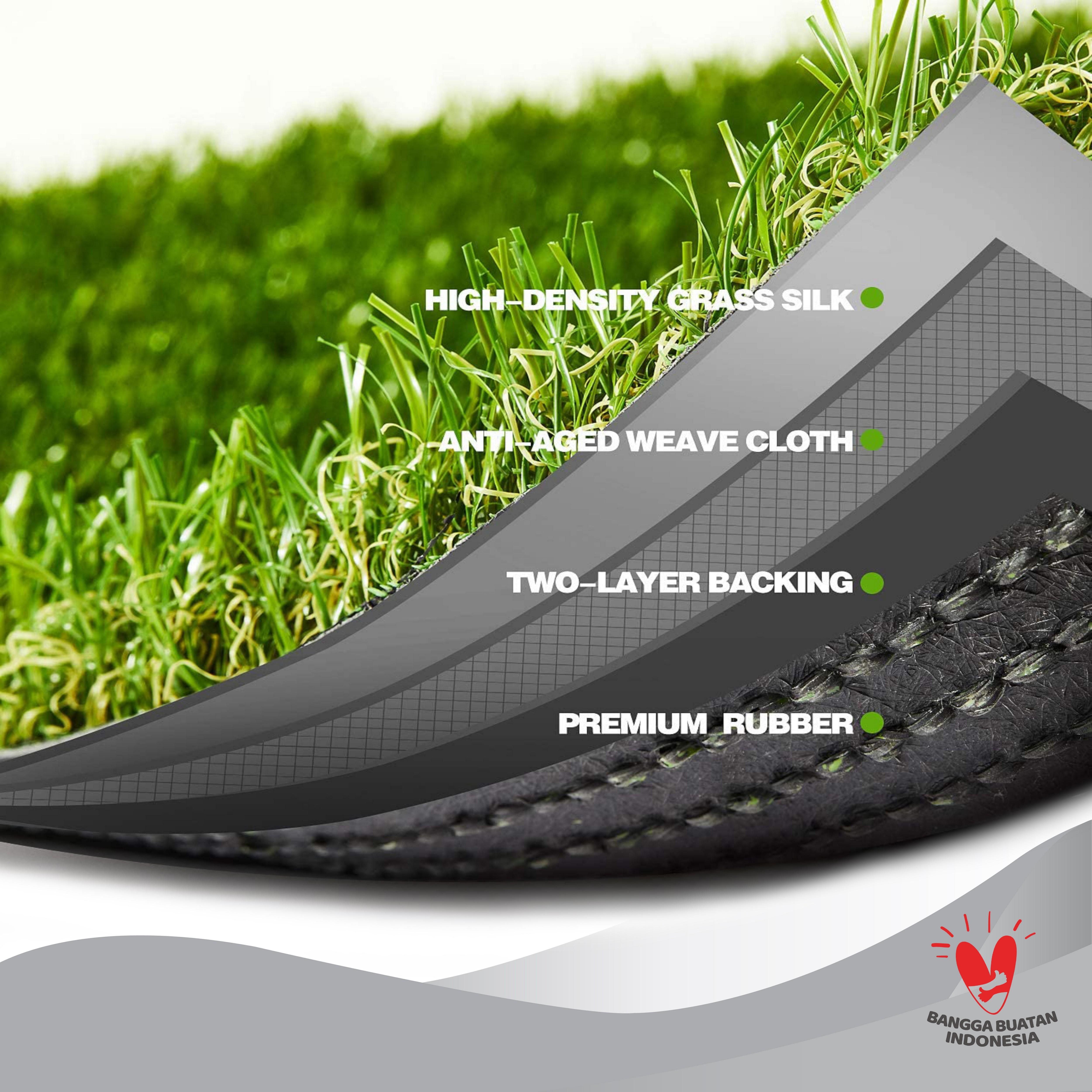 Rumput Sintetis Swiss Ukuran 100 Cm X 25 Cm - Rumput Aquarium Dekorasi Aquascape