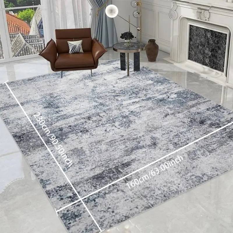 Modern Non-slip Soft Carpet, Rectangle Home Decorative Mat, Anti-slip Floor Mat for Living Room Bedroom Home Decor, Large Living Room Rugs 3