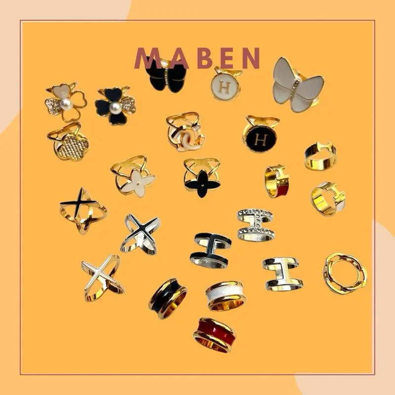 Nút buộc khăn - Nhẫn thắt khăn - Maben