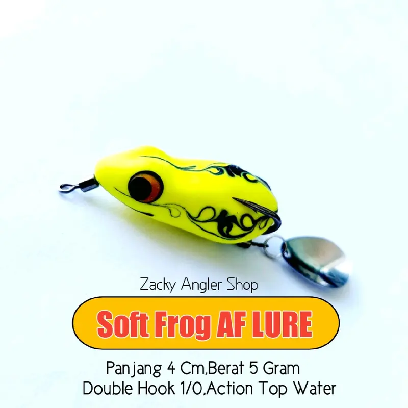 Soft Frog Af Lure 4 Cm Umpan Casting Gabus 4
