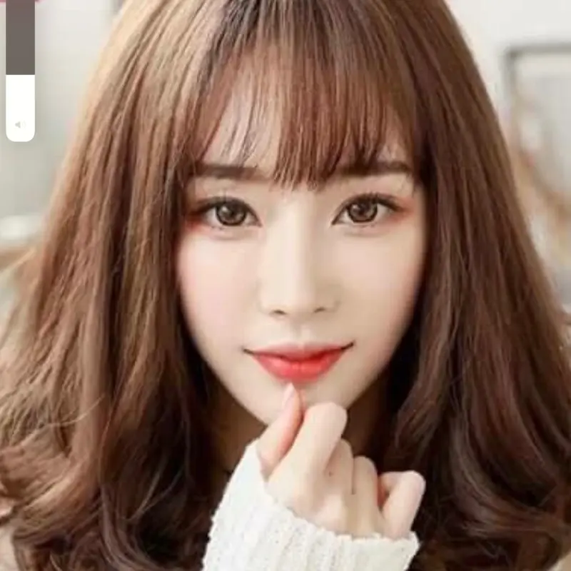 LL04 tóc bộ nguyên đầu xoăn ngang vai, tặng kèm lược lưới, dài 30cm , chất tóc đc làm bằng sợi tơ nhân tạo, chịu đc nhiệt 160-180 độ 2