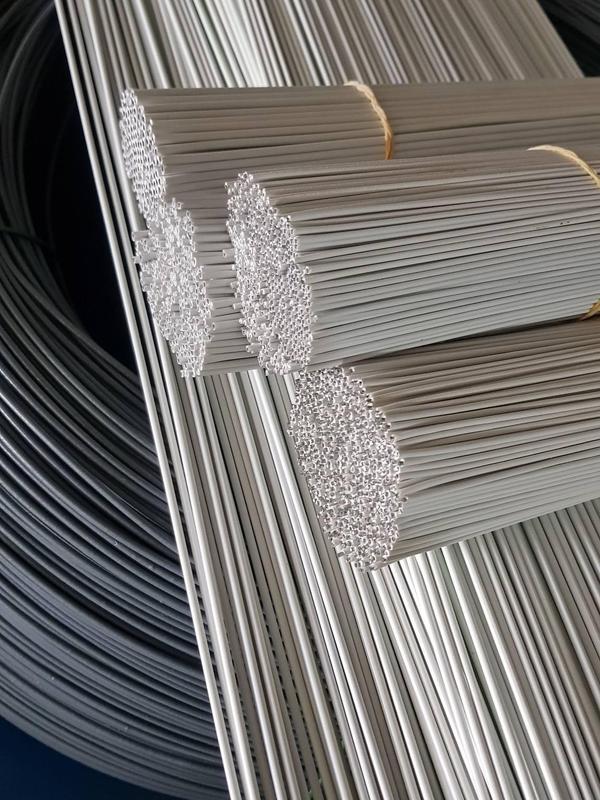 Kẽm bọc nhựa loại cứng chuyên làm Vây Đuôi Cá và Hoa Khổng Lồ dài 80cm