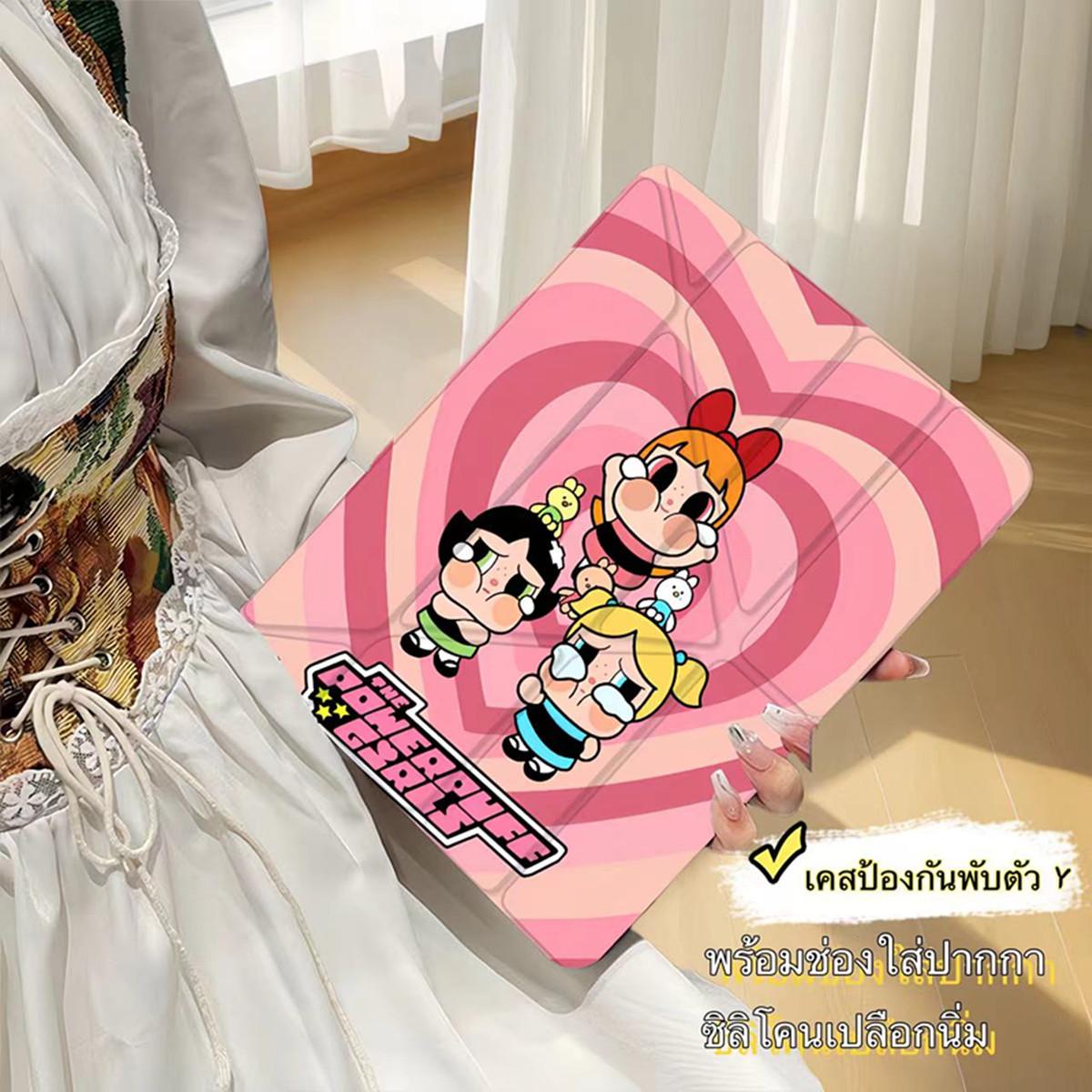 เคสสำหรับไอแพดใหม่ พับตัวY พร้อมช่องเสียบปากกา เคสไอแพด m2 m3 air6 11 13 นิ้ว gen11 gen10 gen7 gen8 