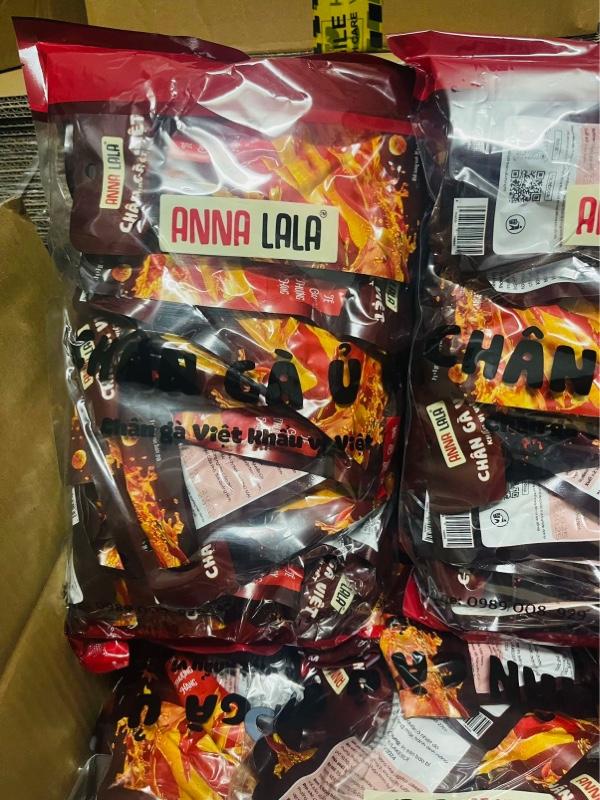 Product Introduction of ( Combo 30 chân ) gà nguyên xương Anna La La Vi cay   Tê Thượng Hạng  35gr Chính hãng 19
