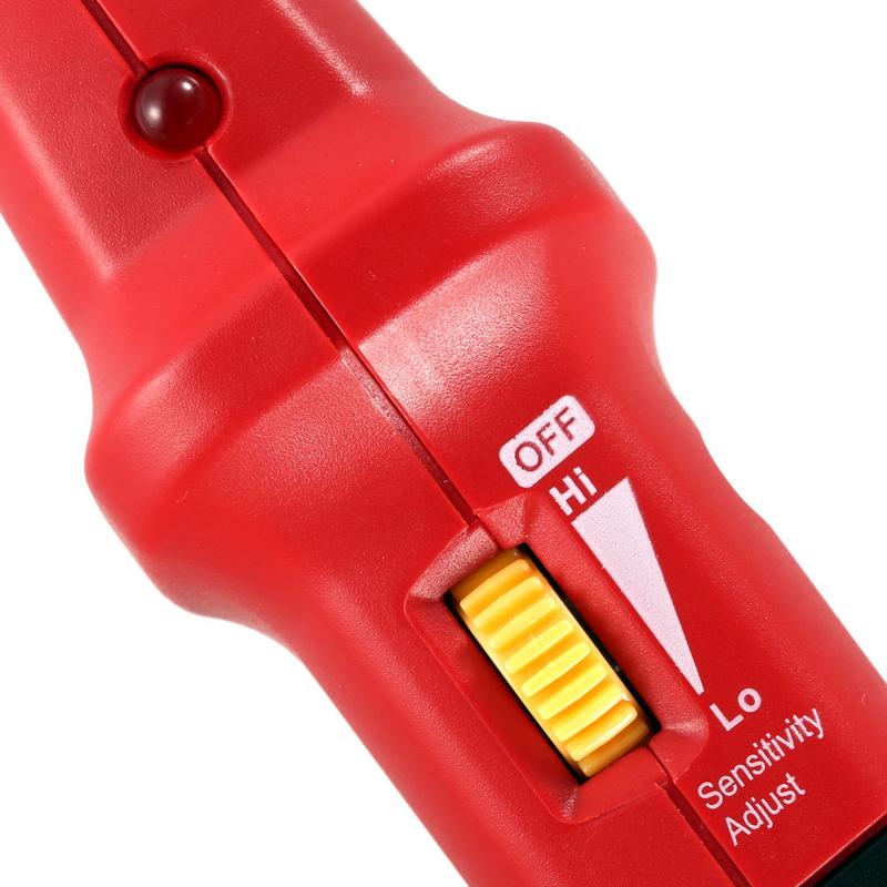 เครื่องทดสอบซ็อกเก็ตตัวระบุตำแหน่งเบรกเกอร์วงจร, UNI-T, UT25A, UT25A / B, พร้อมไฟแสดงสถานะ LED 5