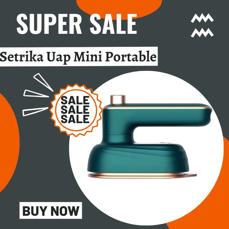 Setrika Uap Portable/Setrika Travel OLL-6168/Setrika Uap Iron 3