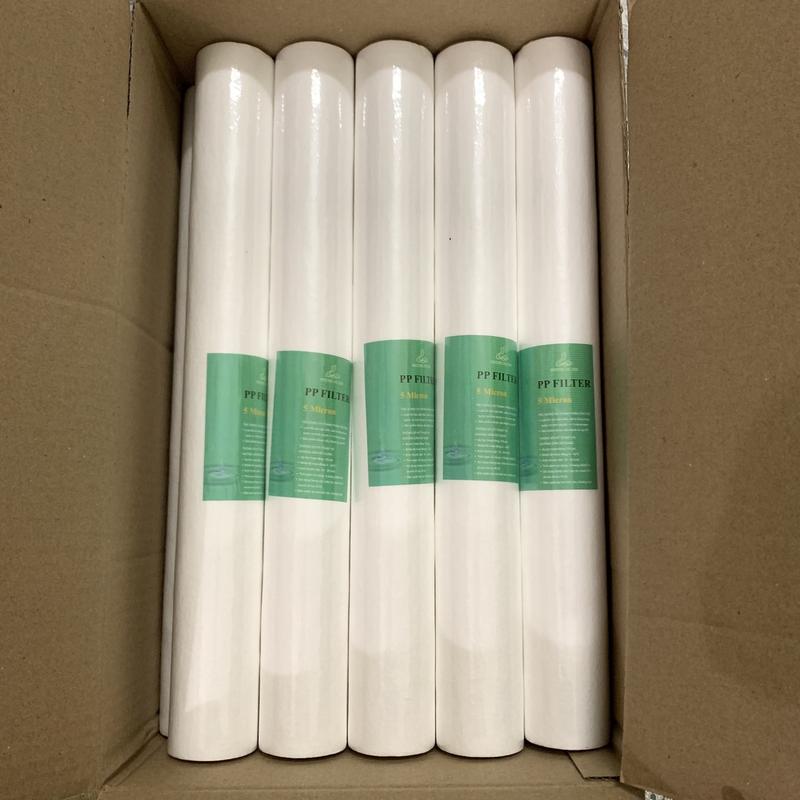 Lõi lọc nước dầu nguồn, Lõi lọc thô PP 20 inch