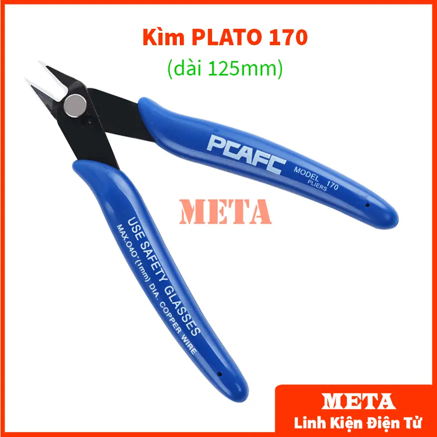 Kìm Cắt Chân Linh Kiện PLATO 170 125mm - Kìm PLATO 170 Sắc Bén