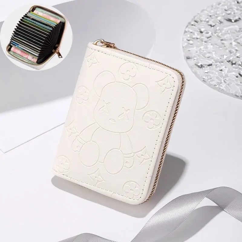 Ví Gấu mini nhiều ngăn nhỏ gọn Gấu mochi/Gấu nâu dễ thương trẻ trung cute dành cho bạn gái HOT TREND CV125 1