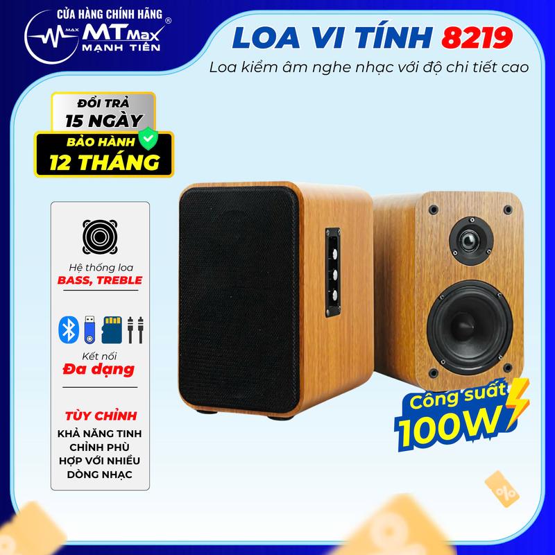 [MTMax] Loa Kiểm Âm Cao Cấp | LOHAO 8219 | Chỉnh Âm Trên Loa, Vỏ Gỗ Sang Trọng | Kiểm Âm Phòng Thu, Nghe Nhạc Độ Chính Xác Cao | Dùng Thử 7 Ngày - Bảo Hành 12 Tháng