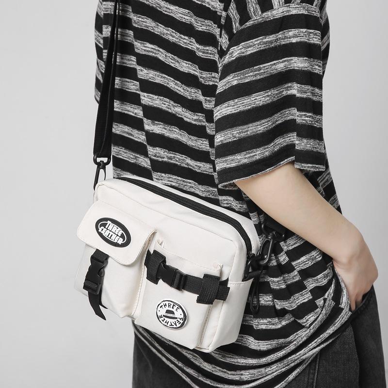 Túi đeo vai nam nữ vải canvas, phong cách đường phố T11 Bag Đeo Chéo 9