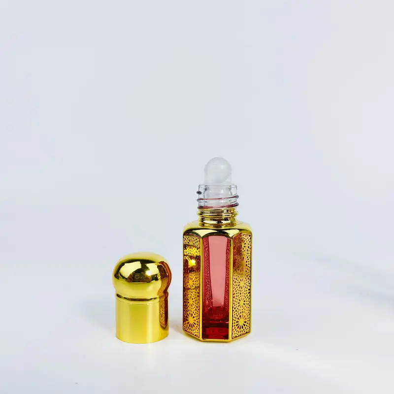 lọ rỗng đựng tinh dầu bi lăn nhựa dạng trụ nhiều màu nắp tròn dung tích 6ml 4