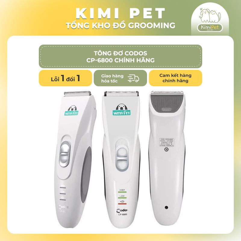  Tông đơ Codos CP-6800 chính hãng tông đơ cắt tỉa lông chó mèo chuyên nghiệp 