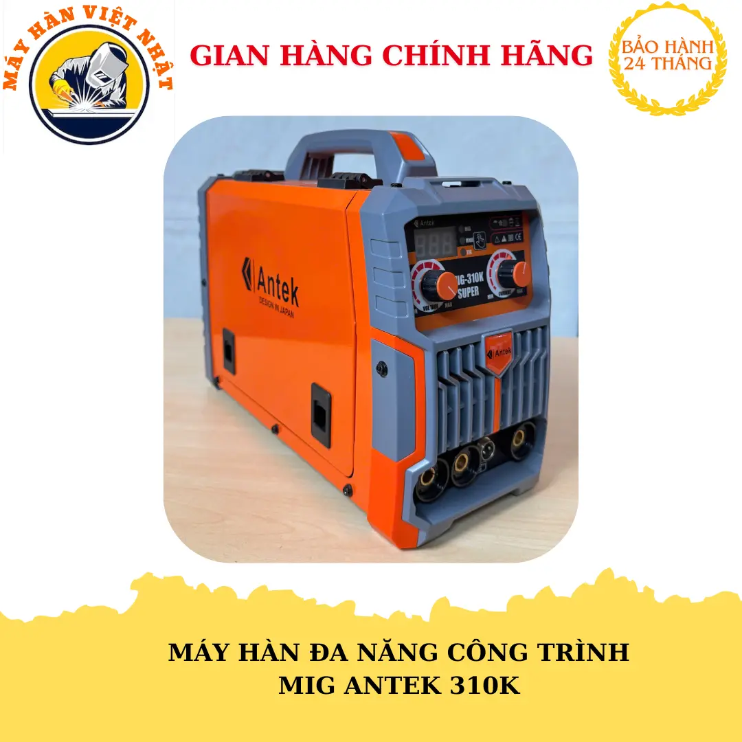 Mig 4.6kg Mig Antek 310K.Mig 3 chức năng.Chính hãng Nhật Bản
