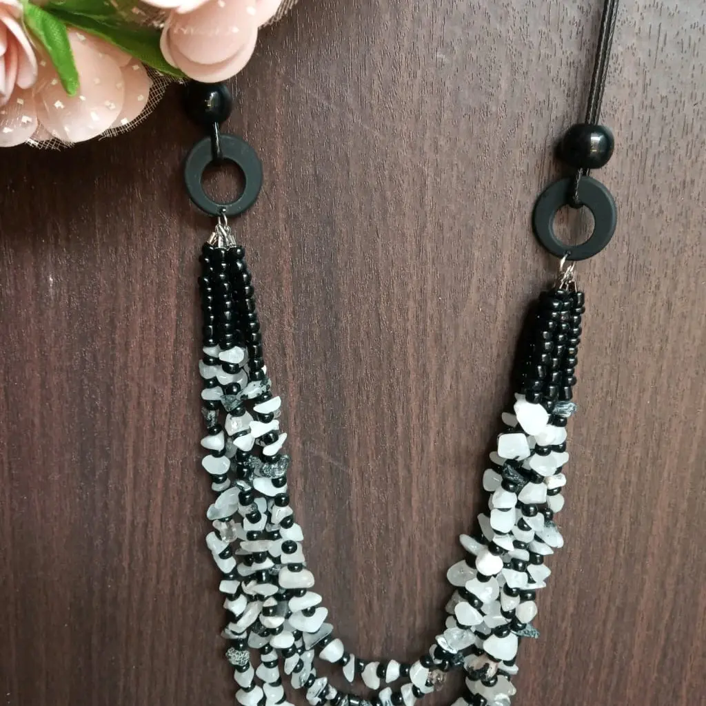 kalung krikil lima undak/kalung hijab/kalung panjang/Kalung Fashion/Kalung hijab/Kalung