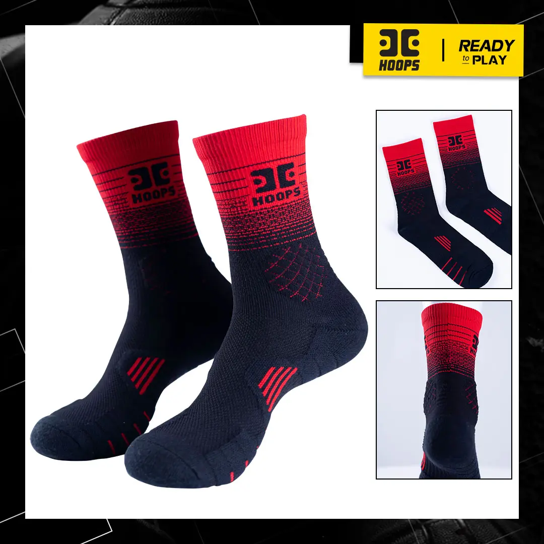 Tất thể thao Elite Hoops cổ cao chống trơn trượt cho bóng rổ và bóng đá