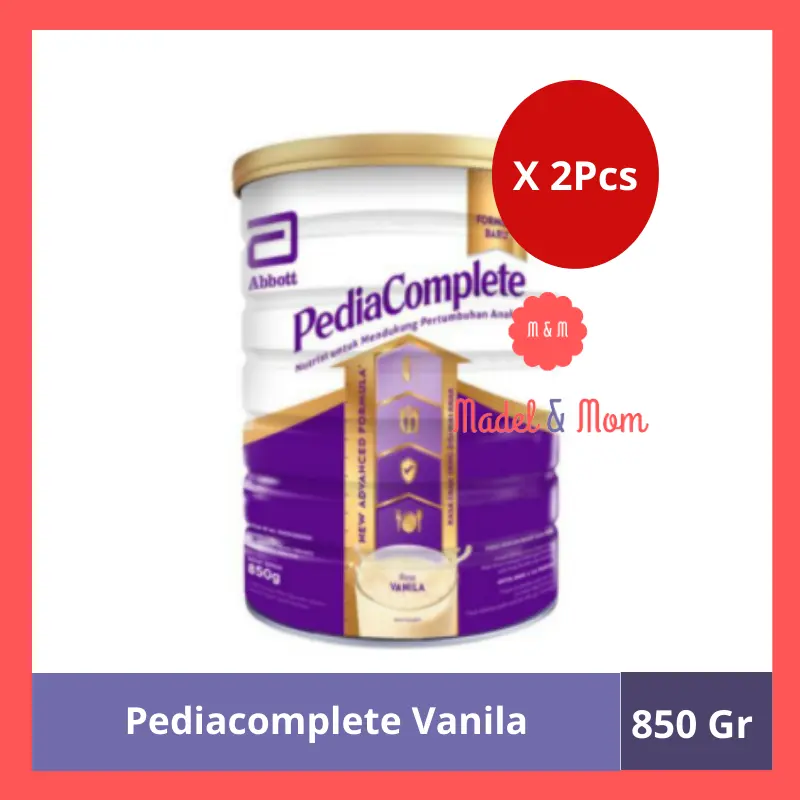 PEDIASURE COMPLETE VANILA 800 GR BUNDLING 2 PCS