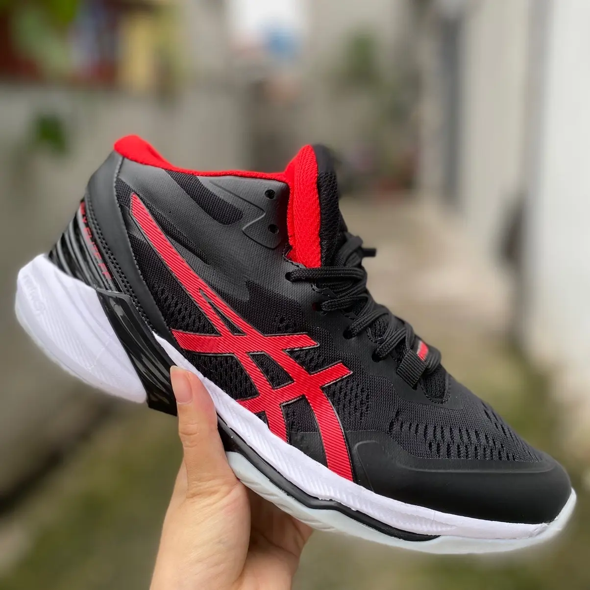 ( tặng tất )Giày bóng chuyền  Sport cao cổ)