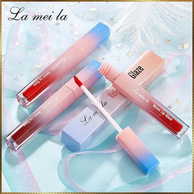 Son Kem Lameila Velvet Lip Glaze G6 Mịn Nhẹ Màu Lâu Phai, Son Lameila Velvet Lip Glaze Màu Son Lì